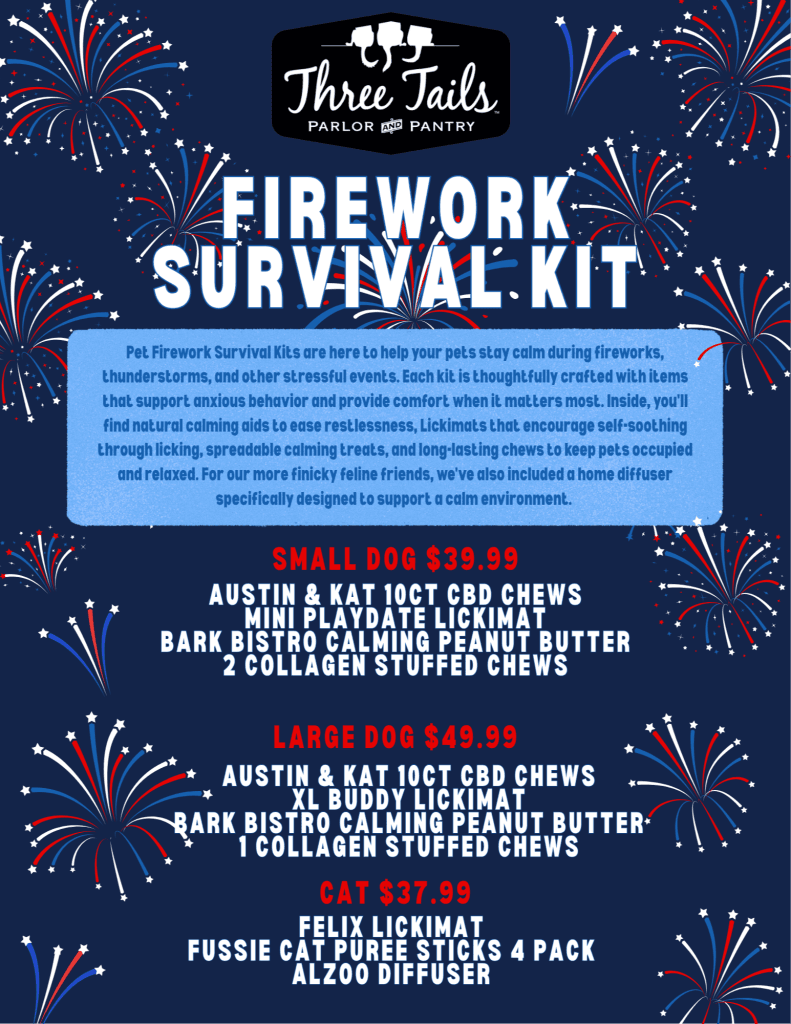 Firework Survival Kit- Large Dog