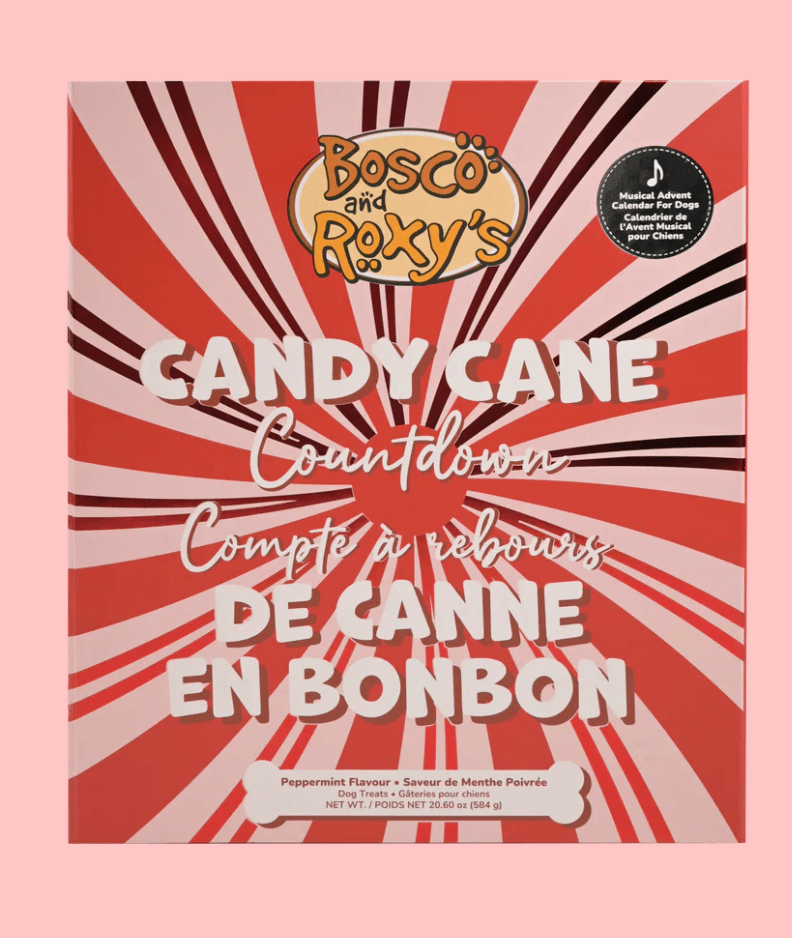 Bosco & Roxy's Candy Cane Advent Calendar 2025