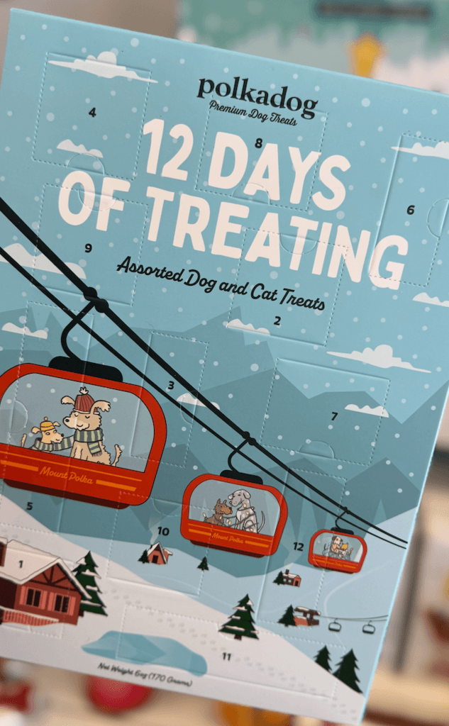 Polka Dog 12 Days of Treating Calendar